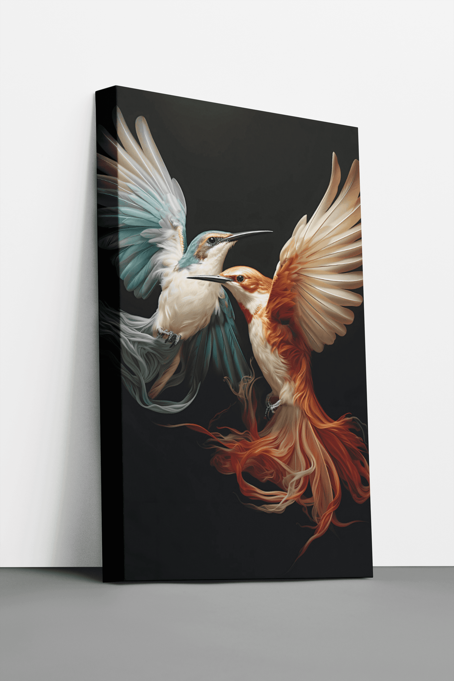 Harmonious Flight: A Symphony of Freedom - Canvas Print