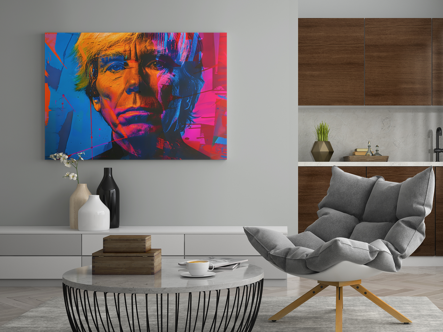 The Living Mosaic - Inspired by Andy Warhol 